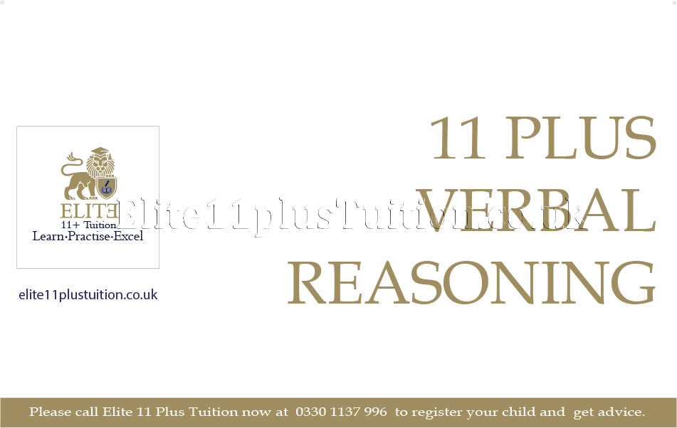 11 Plus Verbal Reasoning Information